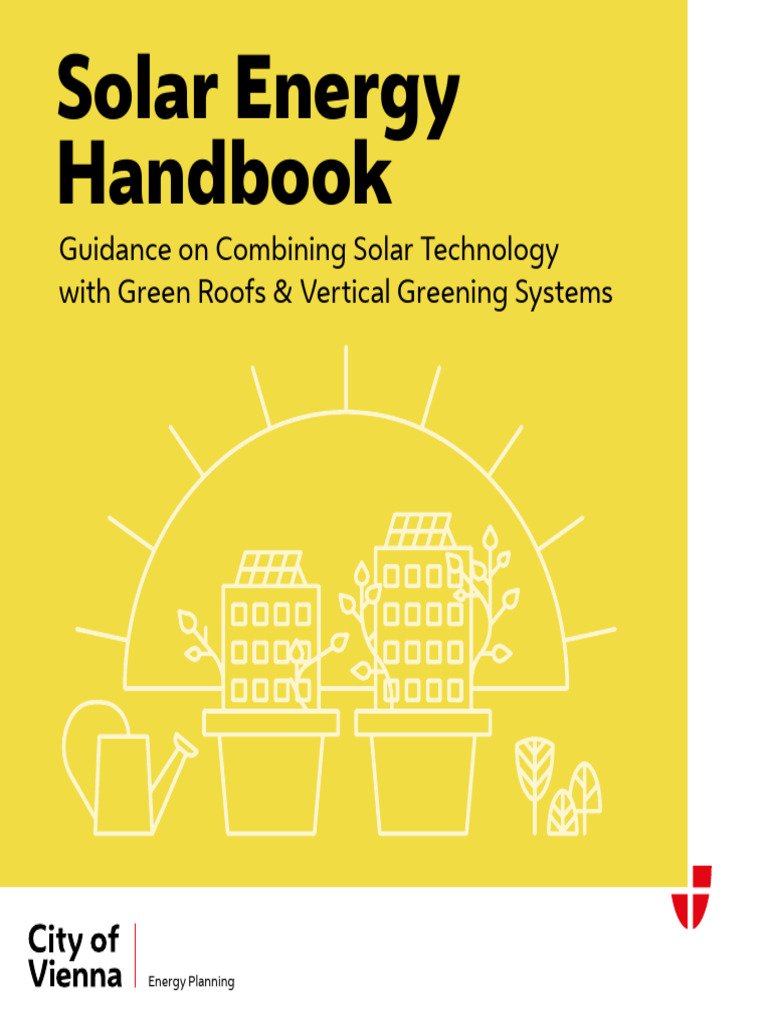 Solar Energy Handbook for Green Roofs | PDF | Photovoltaics | Solar Cell