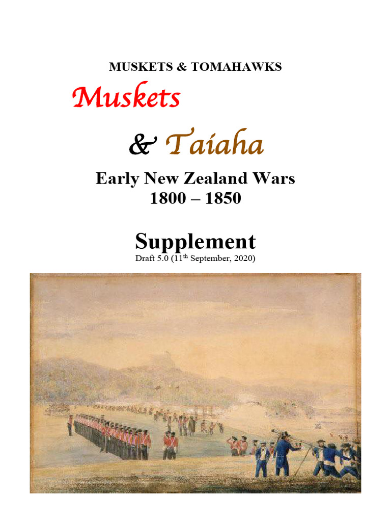 Musket Wars in Early New Zealand | PDF | Musket | Warfare
