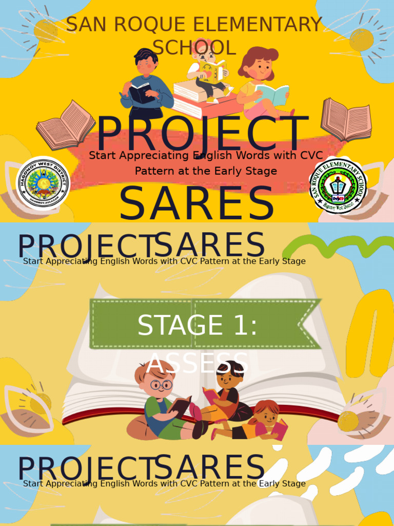 CVC Pattern English Learning Project | PDF