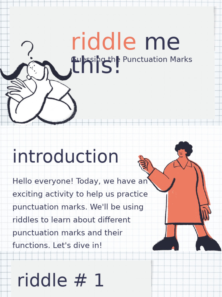 Punctuation Riddles for Learning Fun | PDF