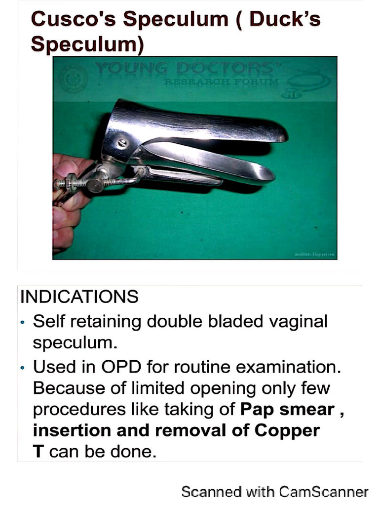 Gyn Instruments | PDF