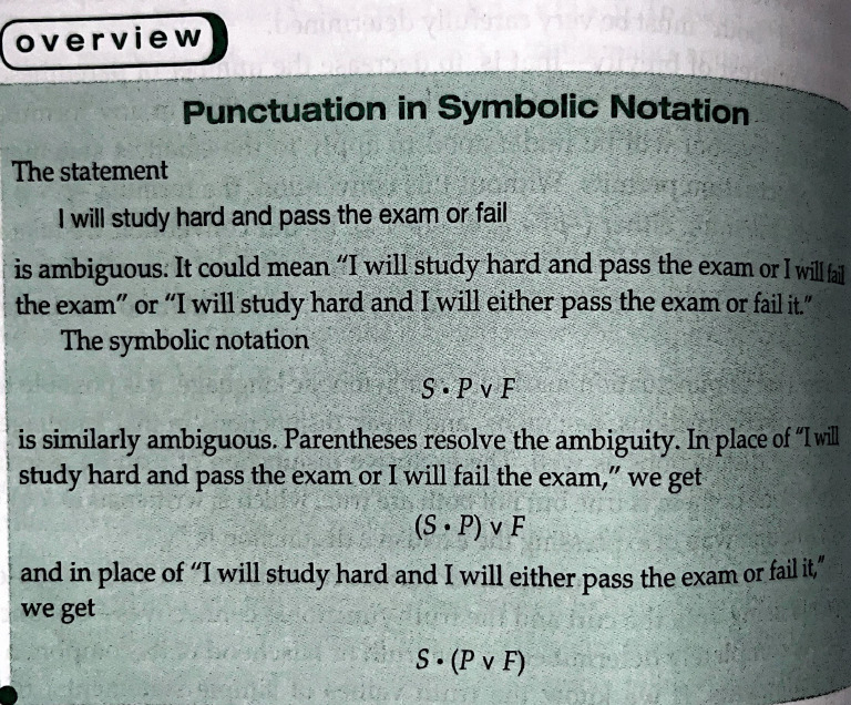 Punctuation in Symbolic Notation | PDF