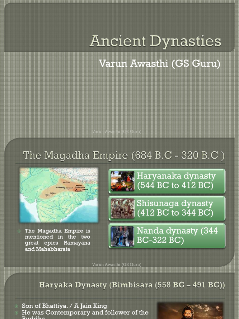 Ancient Dyansty | PDF | Ashoka | Ancient India