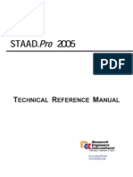 STAAD+Manual Technical Reference 2005