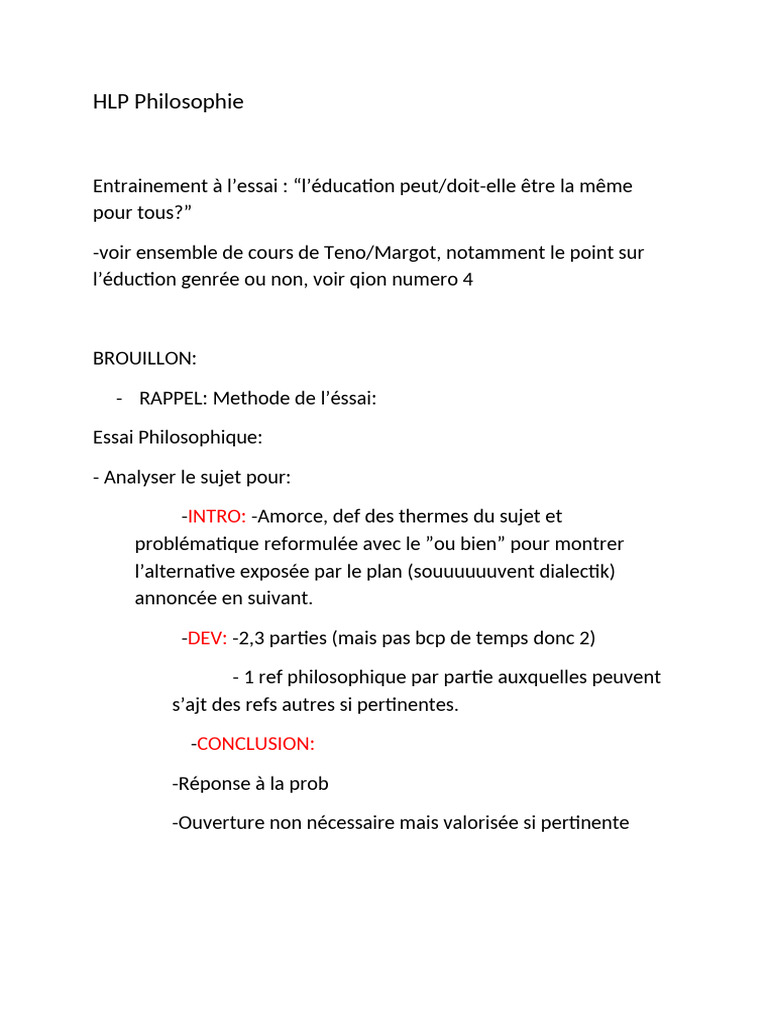 Éducation : Uniformité ou Différenciation ? | PDF | Aristote | Jean ...