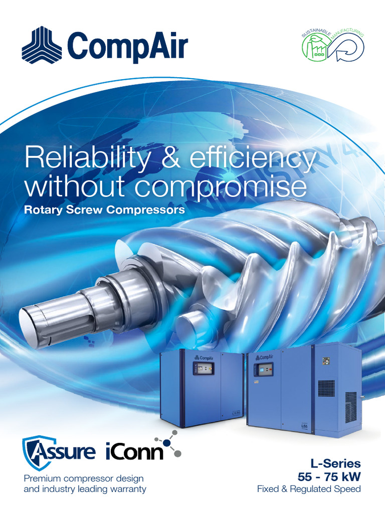 CompAir L-Series Rotary Screw Compressors | PDF | Clothes Dryer ...