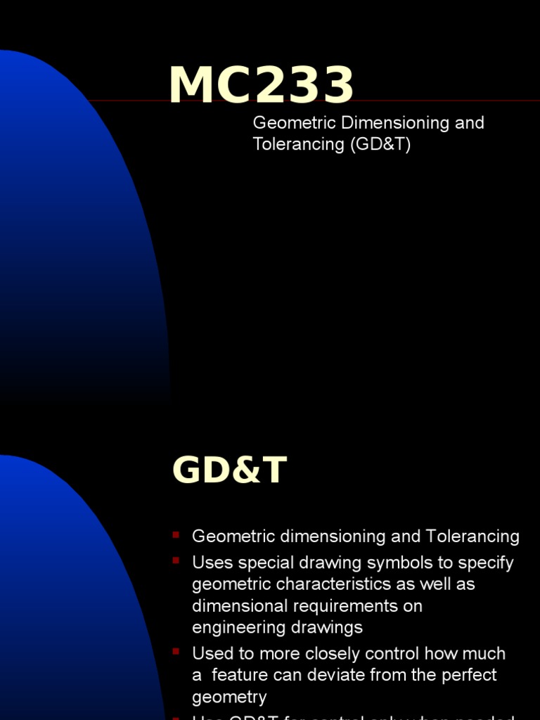 GD&T Modifier Symbols Explained | PDF | Engineering Tolerance ...