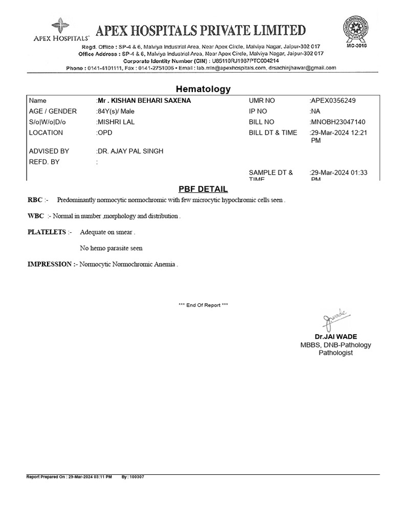 RadiologyReport 1049988 2240 30032024135331 | PDF
