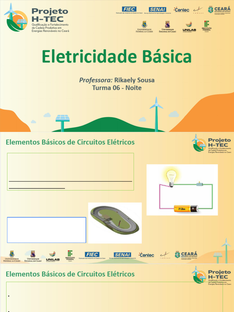 Elementos e Tipos de Circuitos Elétricos | PDF | Rede elétrica ...