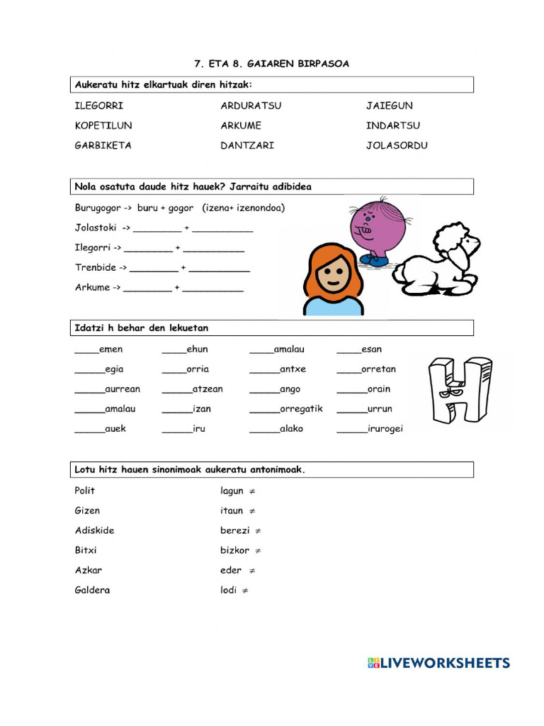 Worksheet 1015002 | PDF