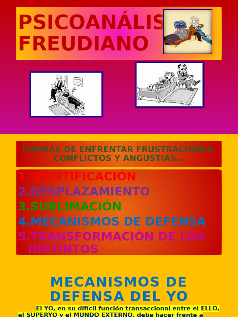 Mecanismos de Defensa en Psicoanálisis | PDF | Psicoanálisis | Sicología