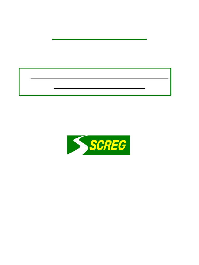 Rapport de Stage à la SCREG Sud-Est | PDF | Béton | Matériaux