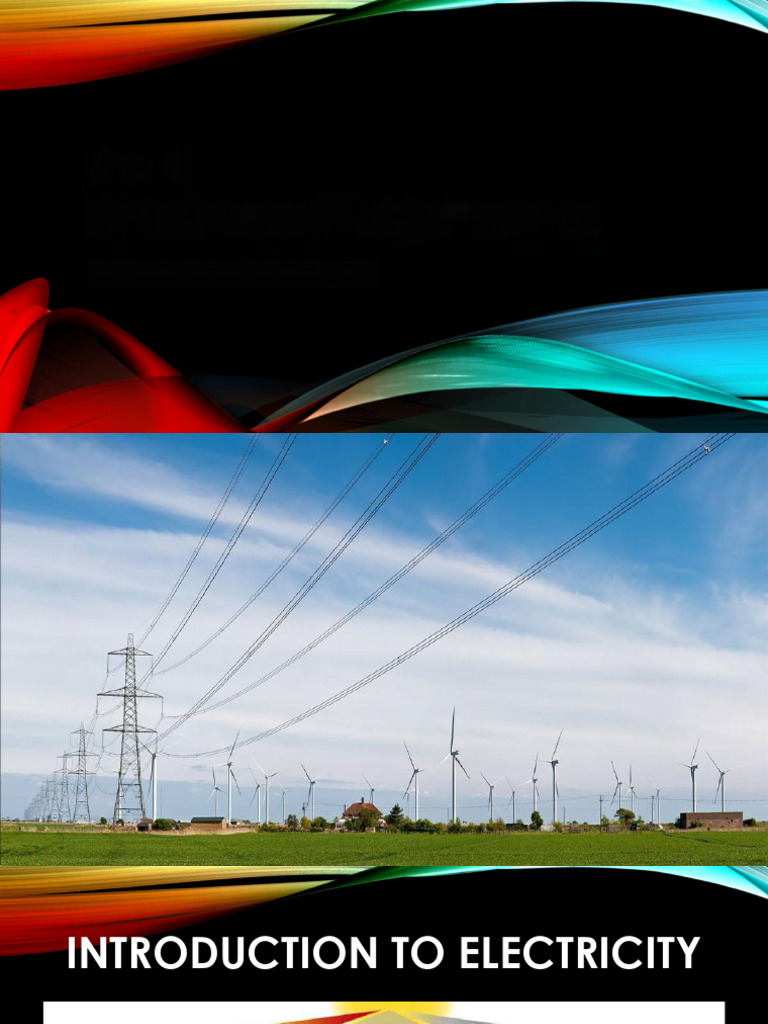 Eu 1 Module 1 (Introduction To Electricity) | PDF | Electric Current ...