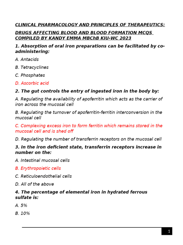 Emma's Weathering Test Insights | PDF | Coagulation | Thrombosis
