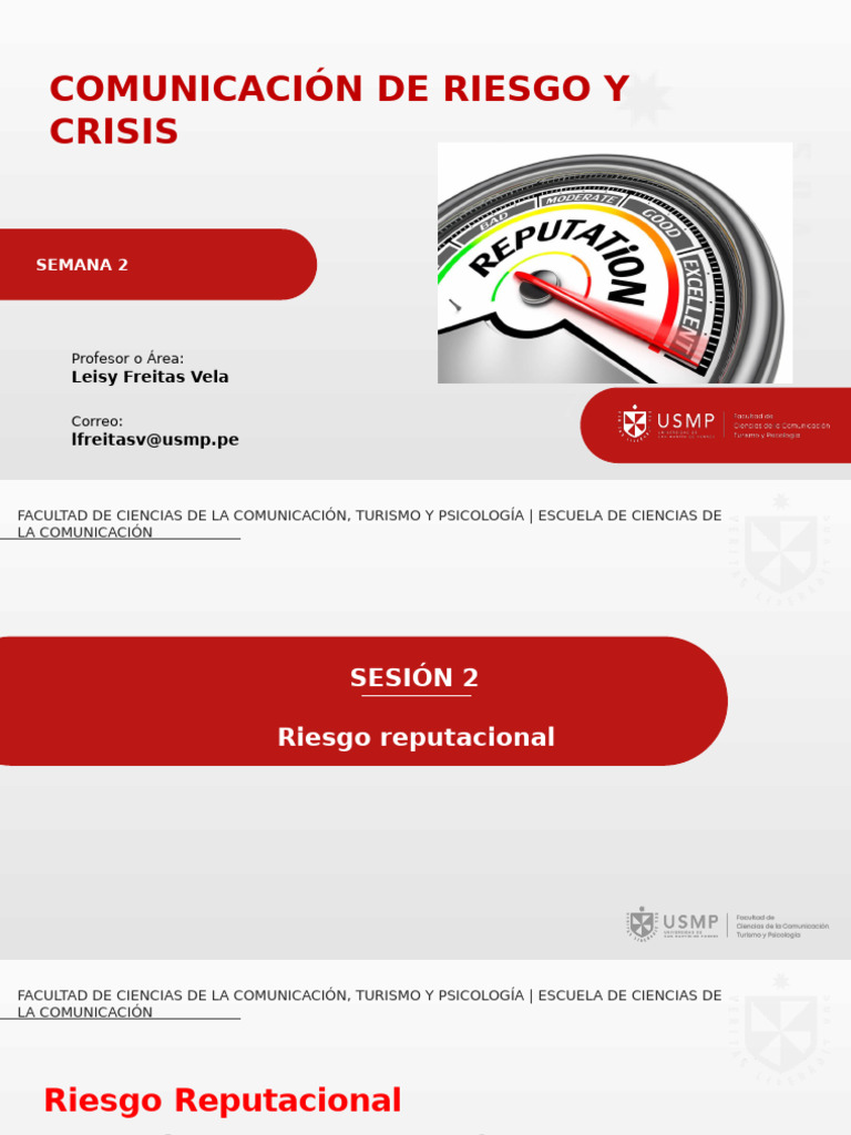 Riesgo Reputacional | PDF | Riesgo | Turismo