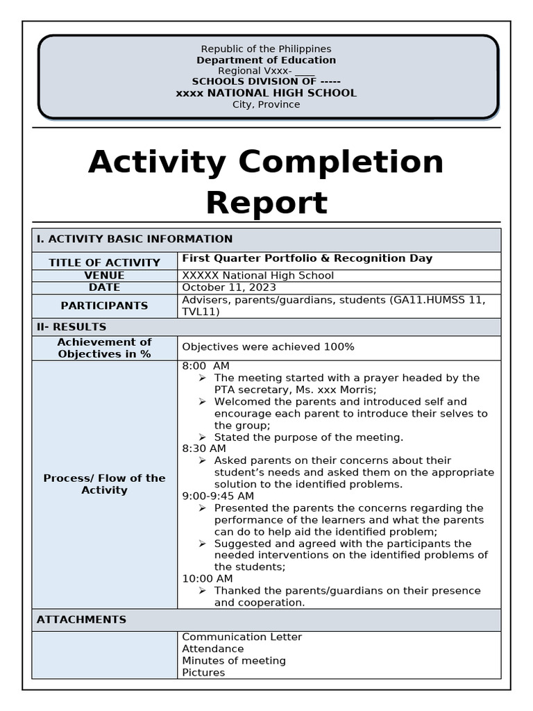 ACR 1sty Q1 SY 2024-2025 | PDF | Learning | Cognition