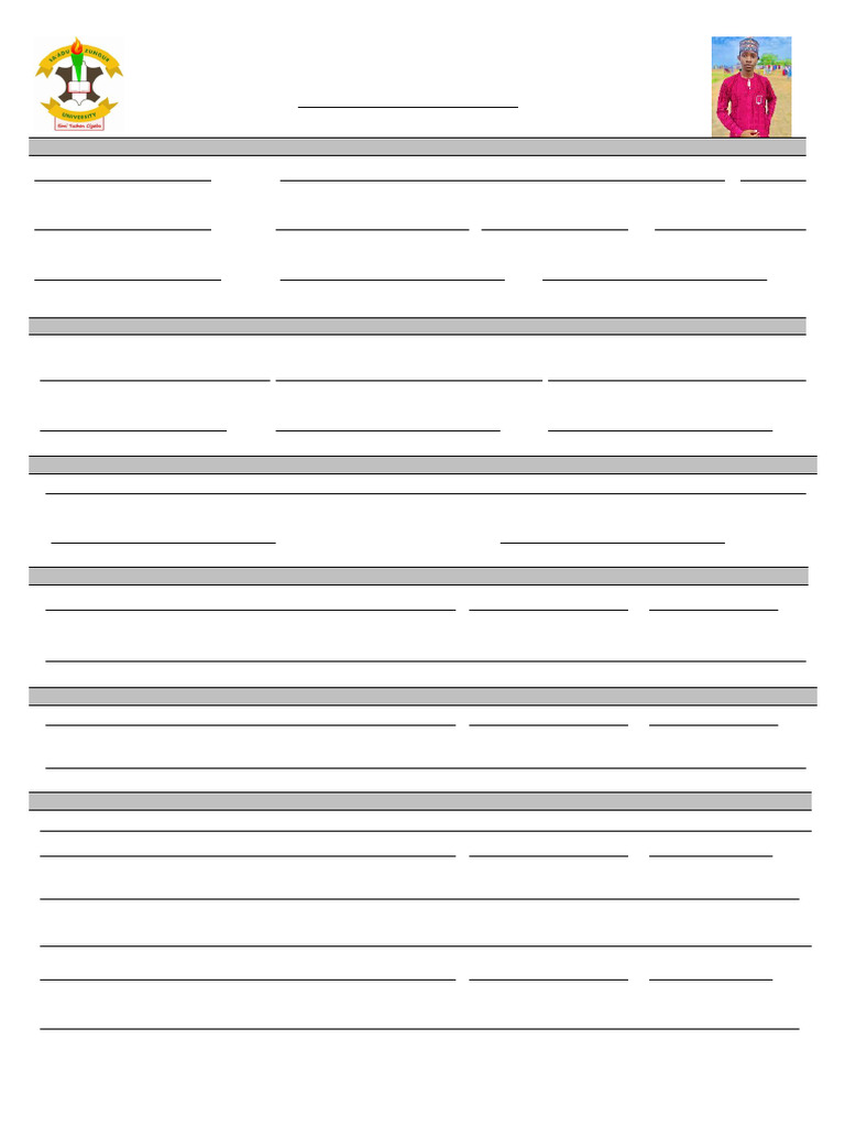 Bio Data | PDF