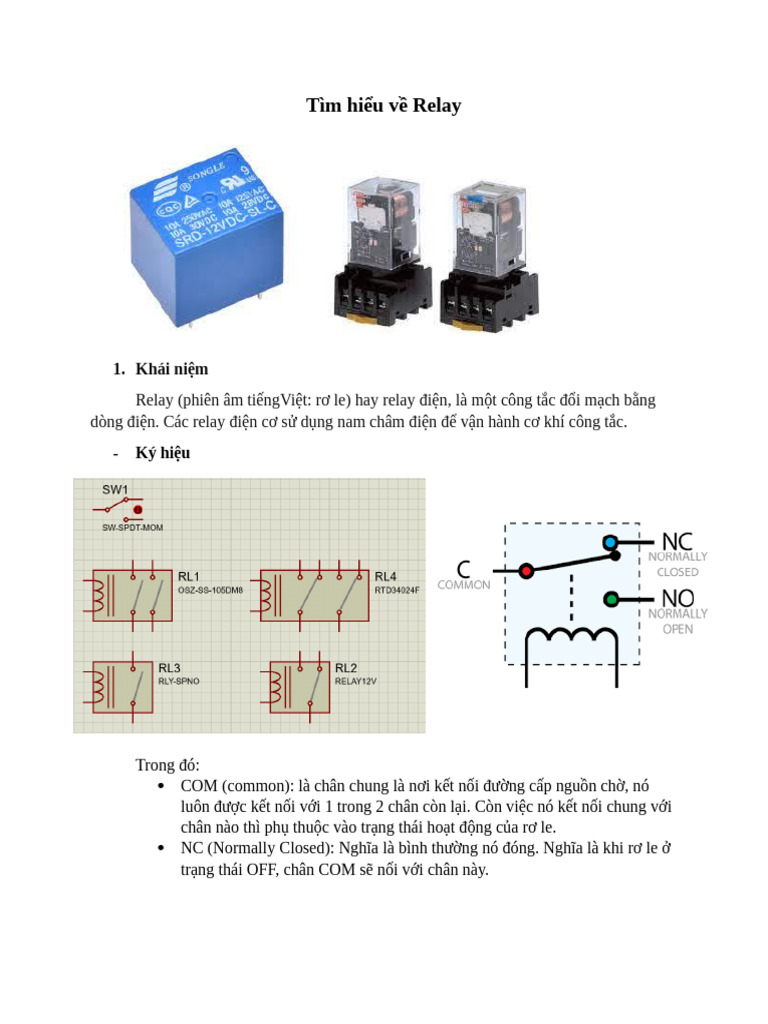 Tìm hiểu về Relay | PDF