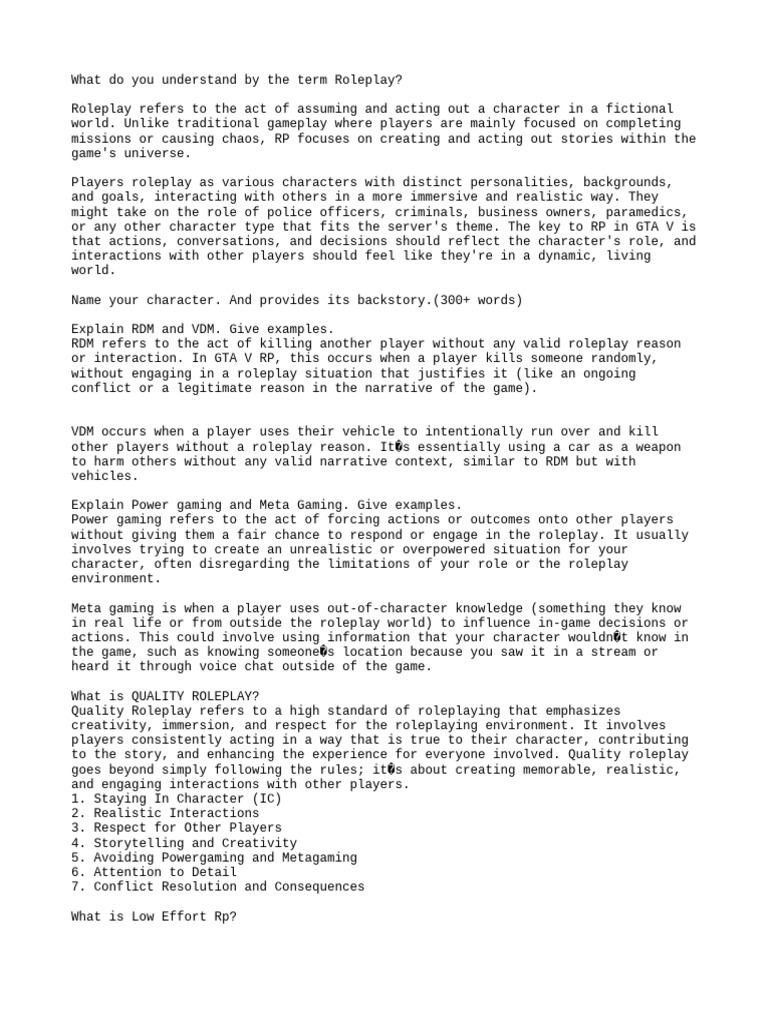 Gang Dynamics and Roleplay Essentials | PDF | Gang | Organized Crime