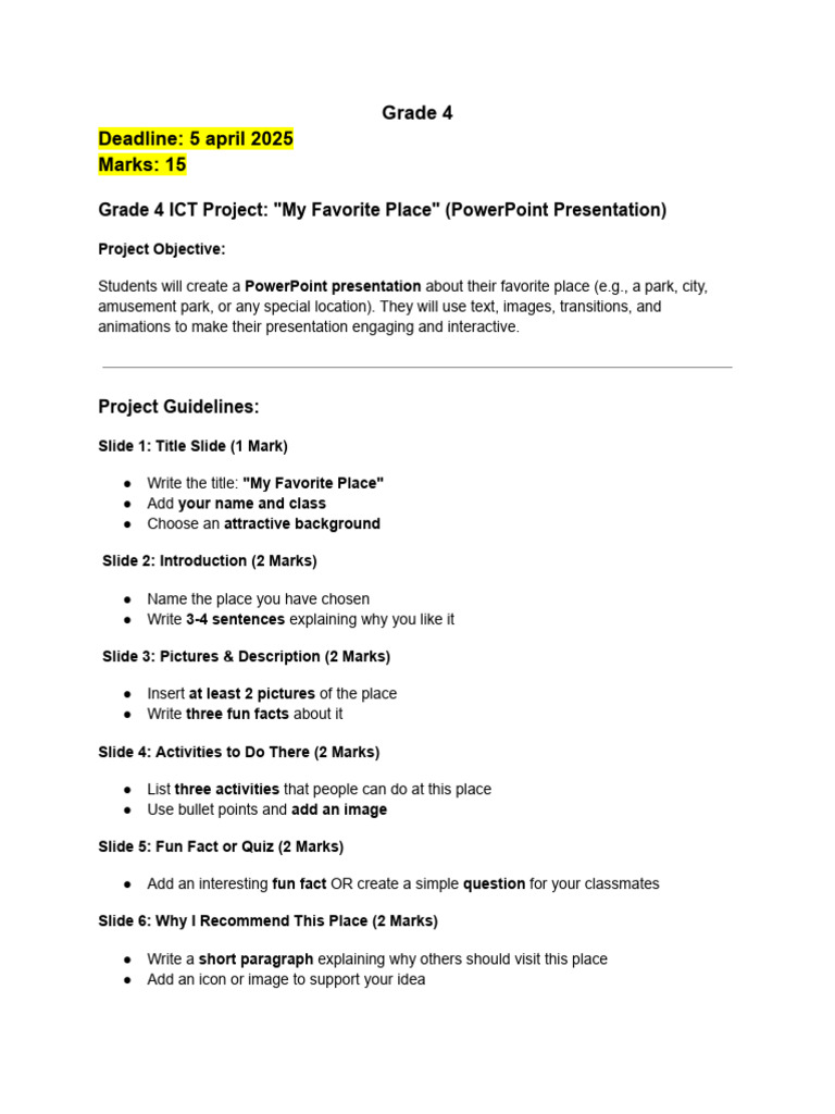G4 - Project | PDF
