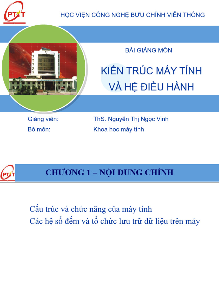 3.1 - So Luoc KTMT - HDH - Chuong 1 (Trich) | PDF