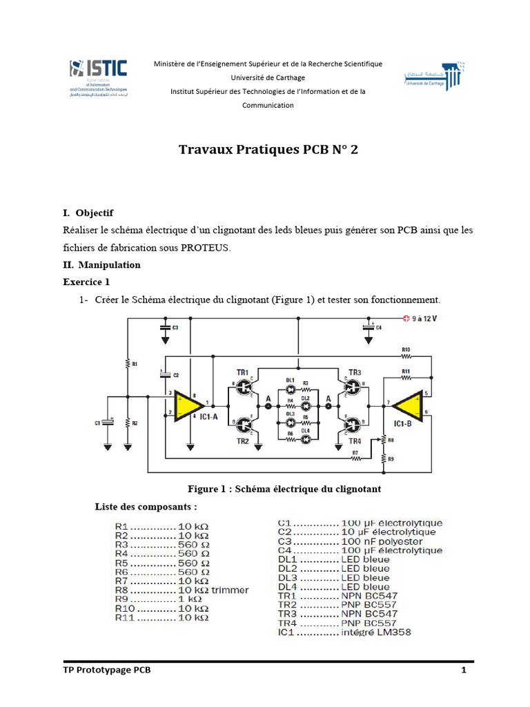 TP Prototypage de Circuits PCB | PDF