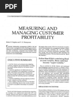 Download Measuring and Managing Customer Profitability by Rajeev Singh SN84062977 doc pdf