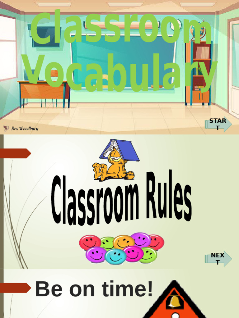 Classroom-Vocabulary 148950 | PDF