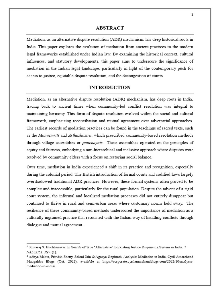 Mediation Law Assessment | PDF | Alternative Dispute Resolution | Mediation