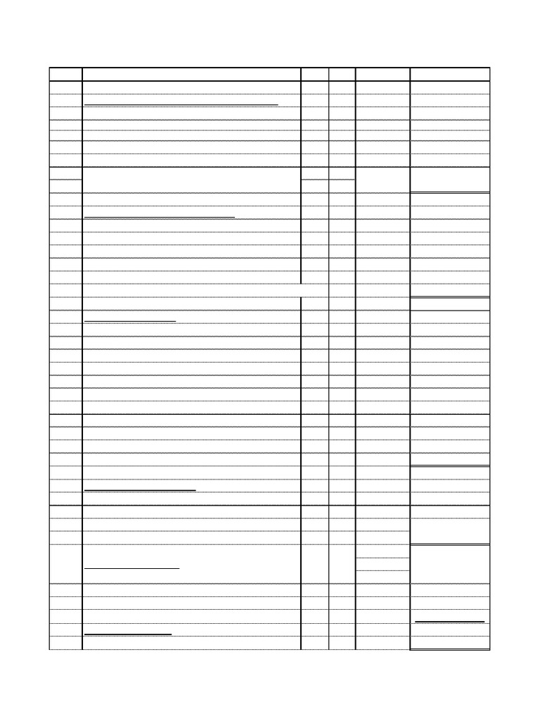 NAPSA Pavilion Material Schedule | PDF | Concrete | Cement
