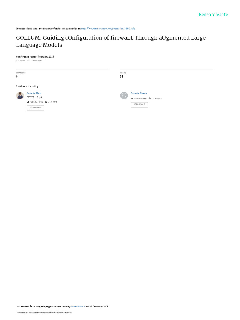 Guiding Configuration of firewaLL Through Augmented Large Language ...