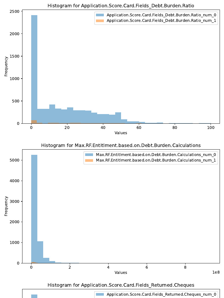Debt Burden and Financial Metrics Analysis | PDF | Histogram | Public ...
