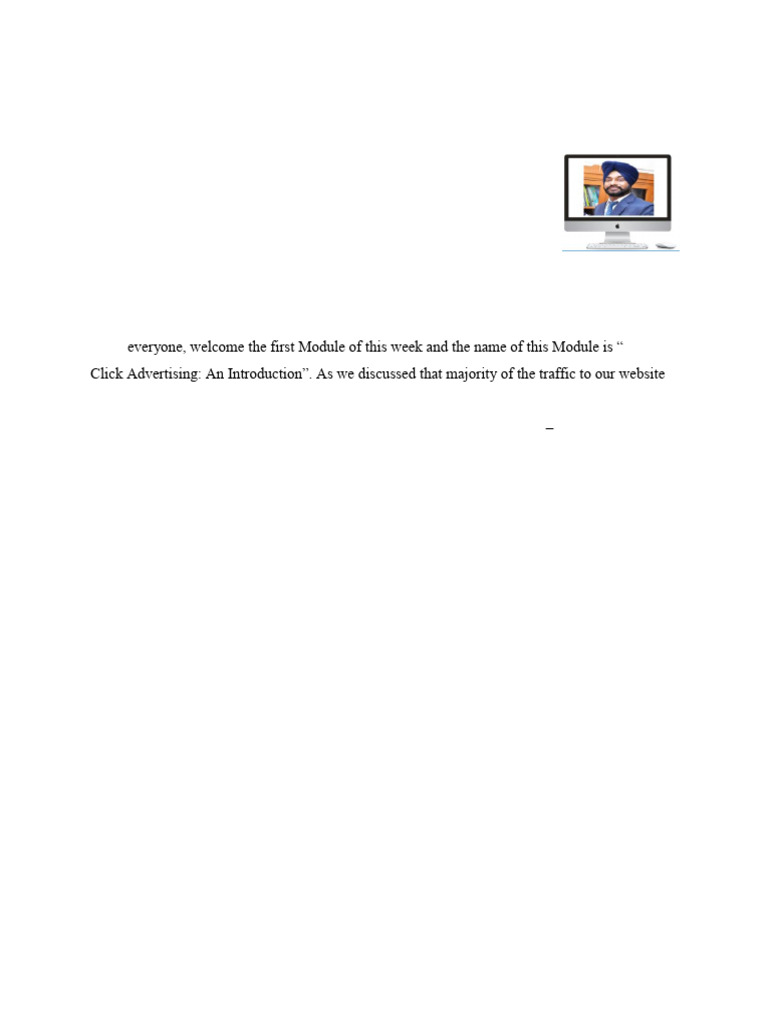 Module - 20 - Pay Per Click Advertising - An Introduction - Part ...