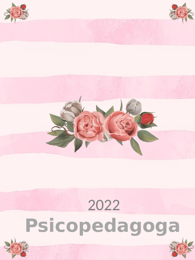 Agenda Psicopedagoga 2022 | PDF