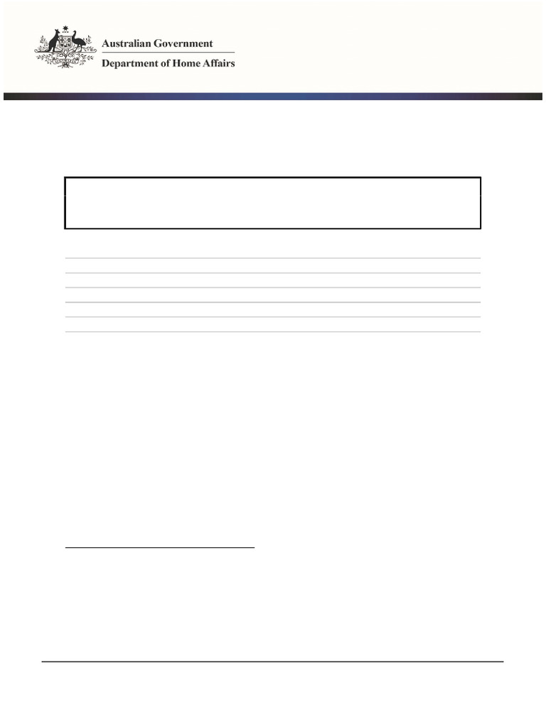 IMMI Acknowledgement for Visa Application | PDF