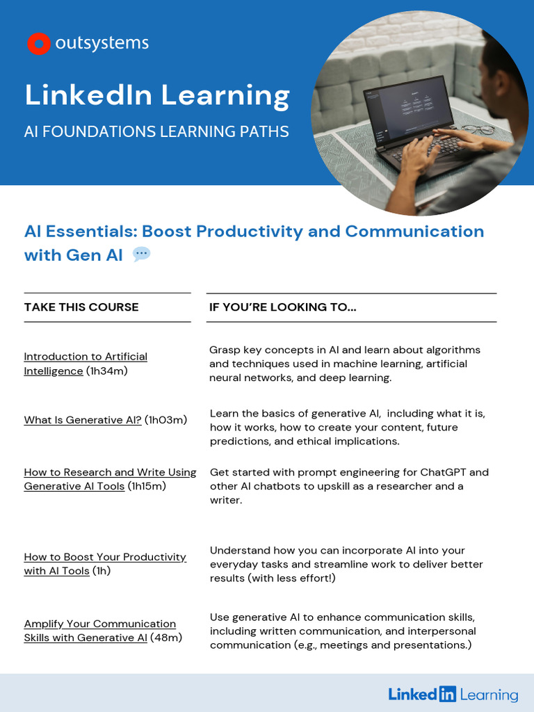 AI Foundations - LinkedIn Learning - Brochure | PDF | Artificial ...