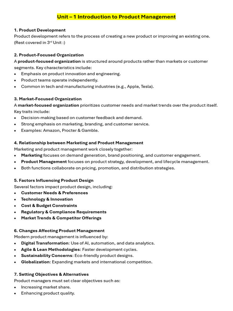 Product Management Essentials Overview | PDF | Brand | Marketing