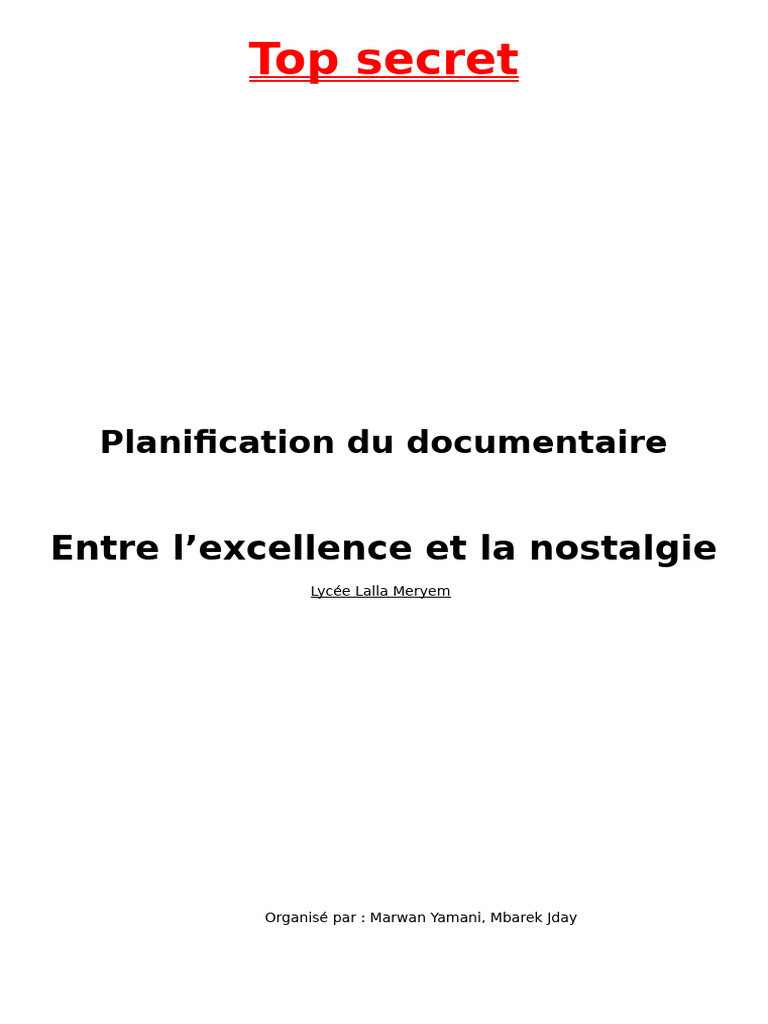 Top Secret | PDF