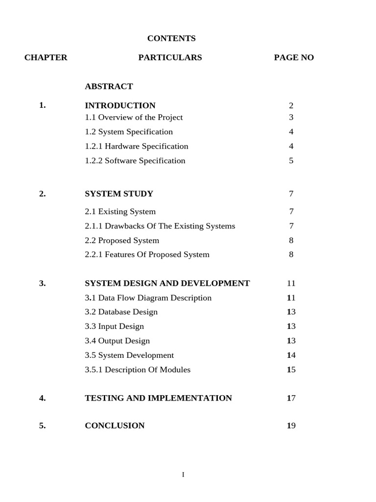 Project Overview and System Design Guide | PDF