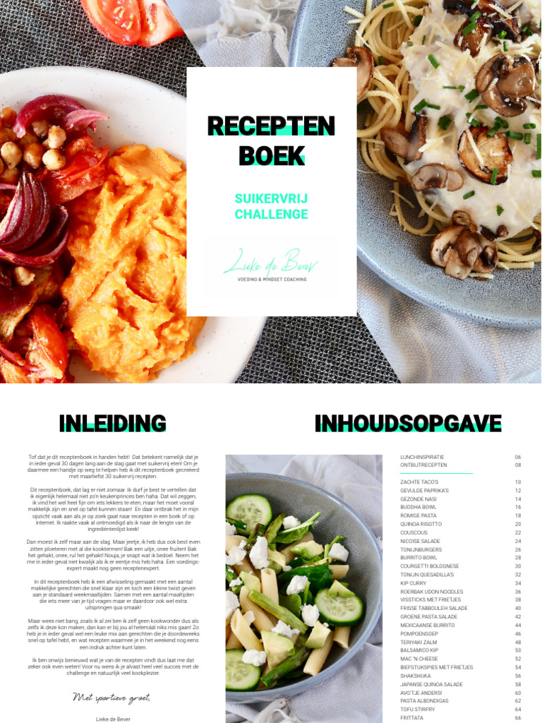 Receptenboek 1 | PDF