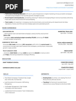 MNC Resume Template and Format Guide | PDF | Business | Computing