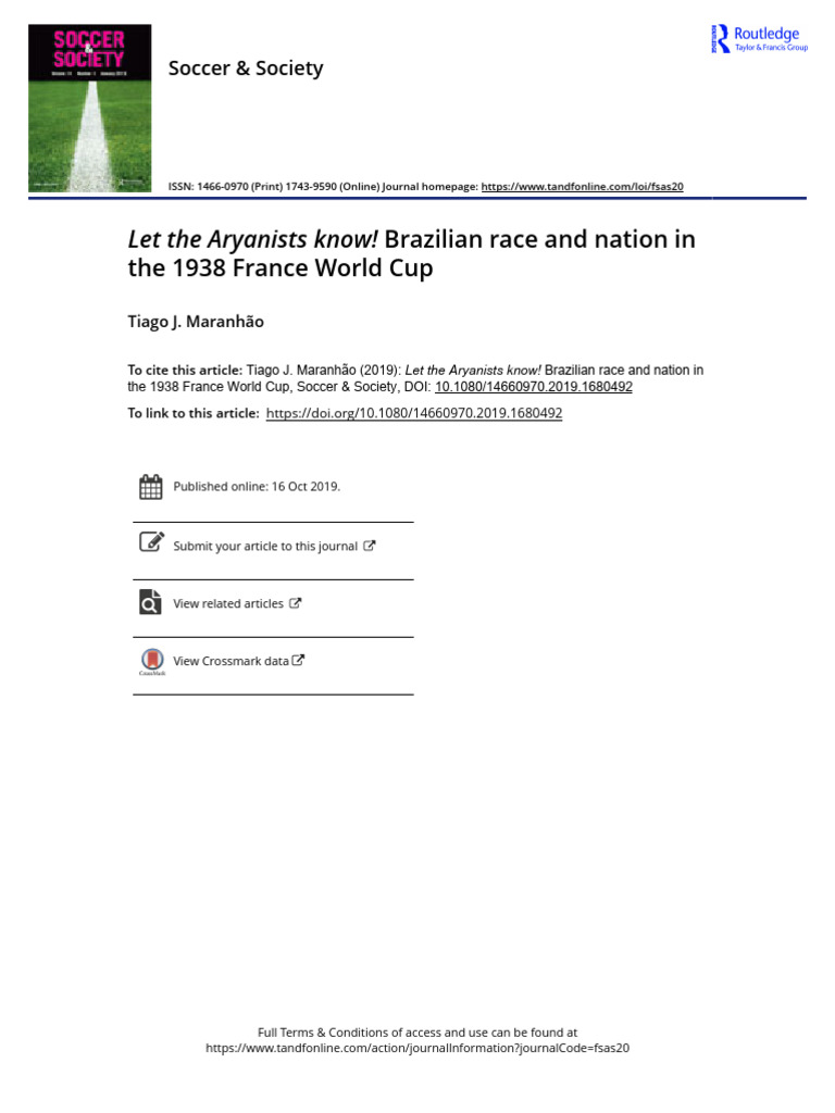 Let The Aryanists Know | PDF | Cost Of Living | Brazil