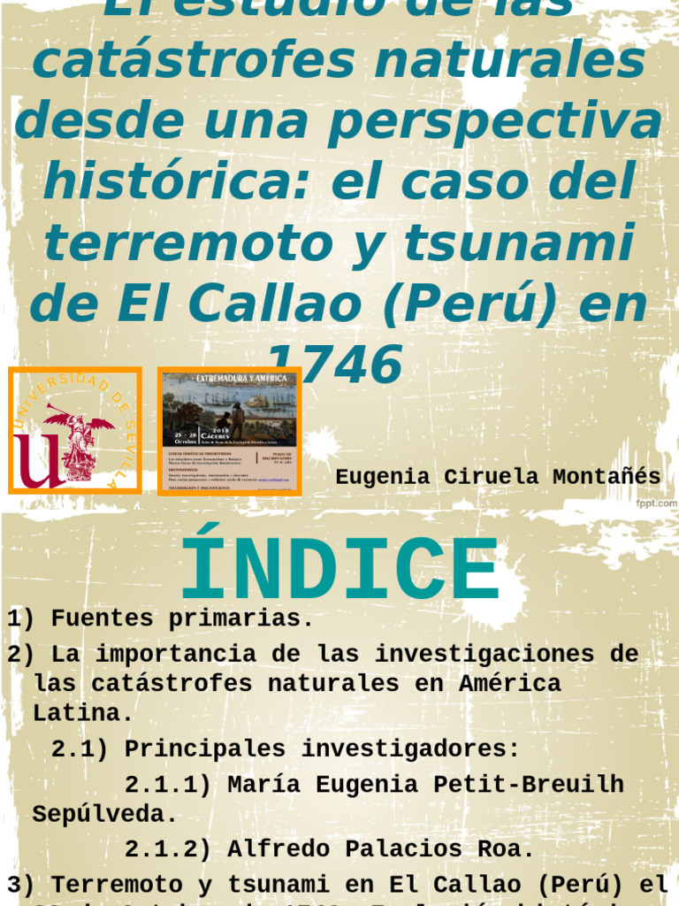 Terremoto y tsunami en El Callao 1746 | PDF | Lima | Madrid