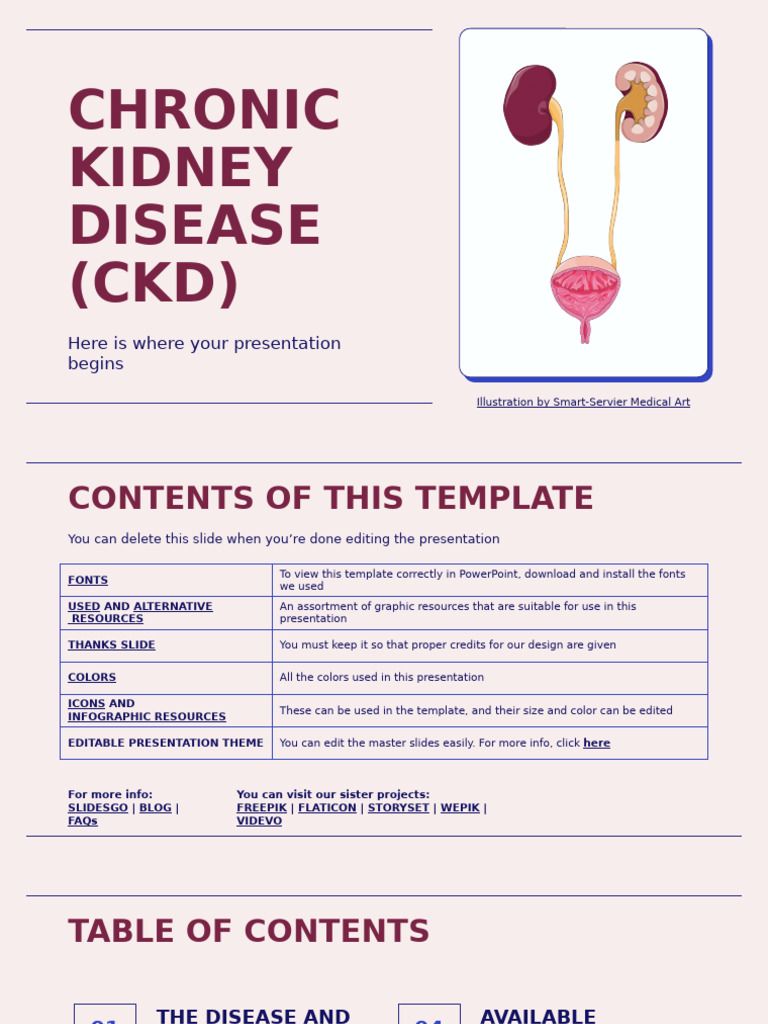 Chronic Kidney Disease Overview Template | PDF | Medical Diagnosis ...
