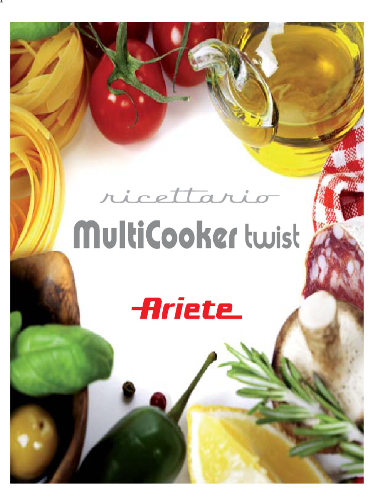 Ariete Multicooker Ricettario-2945 | PDF