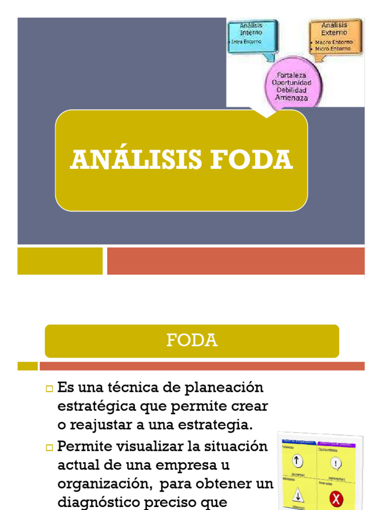 Análisis FODA de la Empresa | PDF