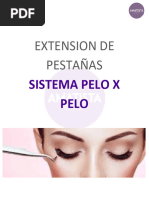 Manual de Extensiones de Pestañas 1x1 | PDF | Ojo humano | Piel