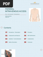 Femoral Sheath Removal Protocol Guide | PDF | Vein | Artery