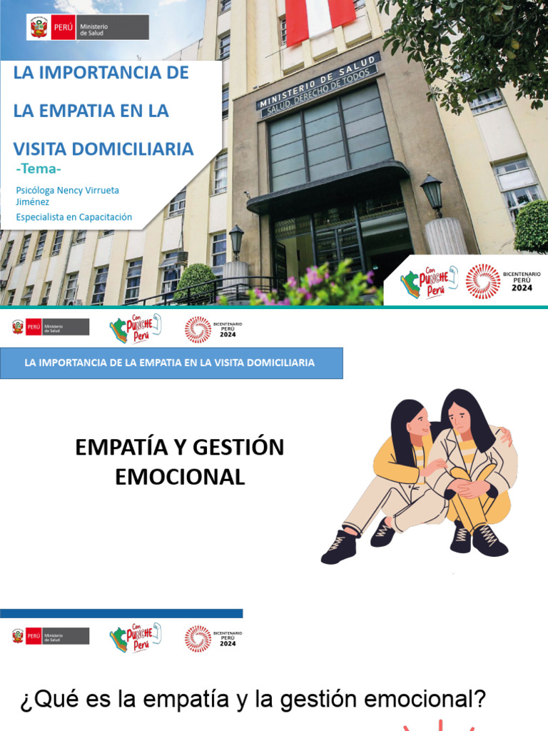 Empatía en Visitas Domiciliarias | PDF | Empatía | Las emociones
