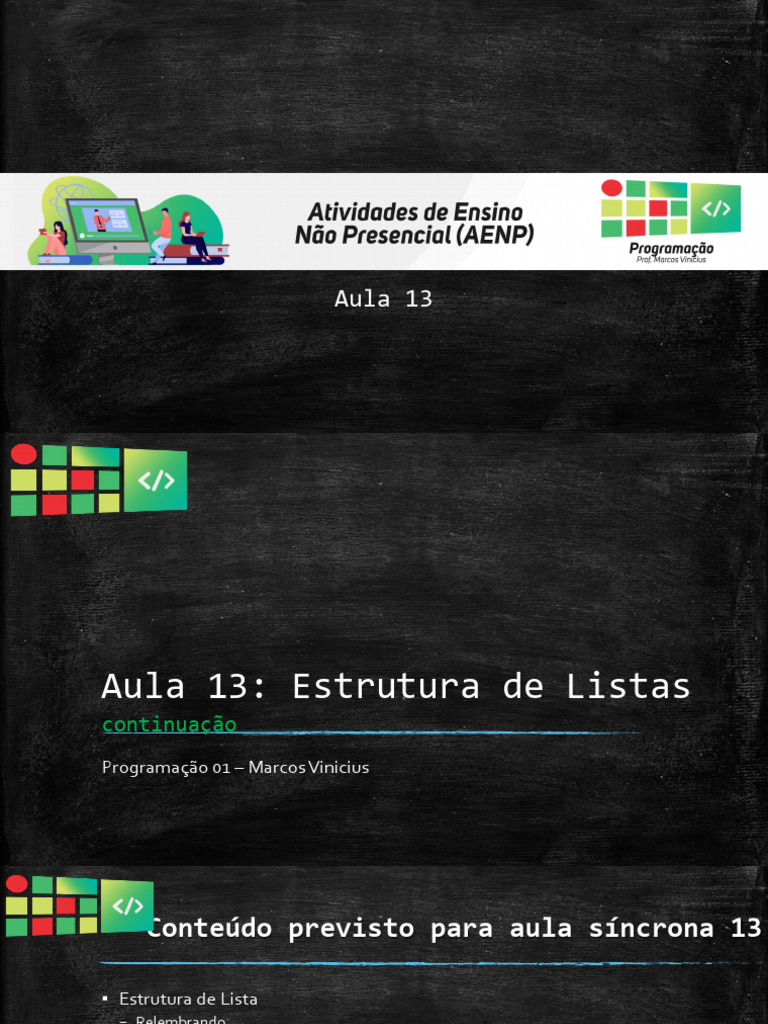 Criando Listas em Python | PDF | Python (linguagem de programação ...